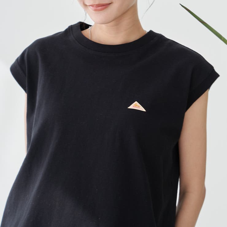 BLACK | KELTY（ケルティ）別注 ワンポイントロゴ ノースリーブTシャツ | coen【women】