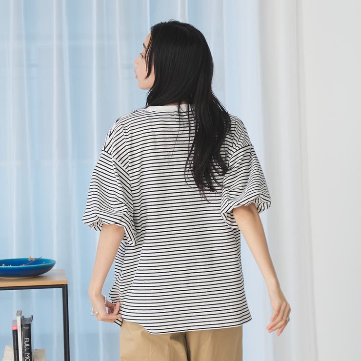 USAコットンボリュームスリーブカットソー | coen【women】 | 詳細画像20 