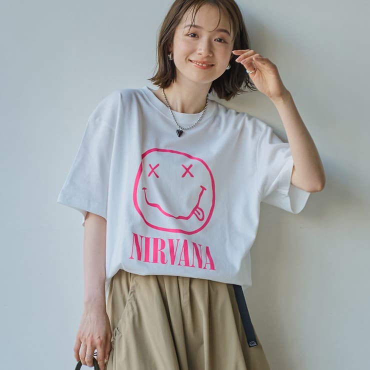 OFF WHITE | 【RS別注】NIRVANA H/S-T | coen【women】