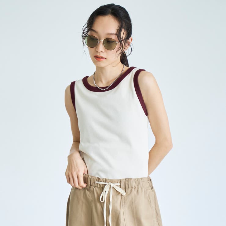 【再入荷 新色登場】ベーシックフライスタンクトップ（インフルエンサー紹介アイテム… | coen【women】 | 詳細画像16 