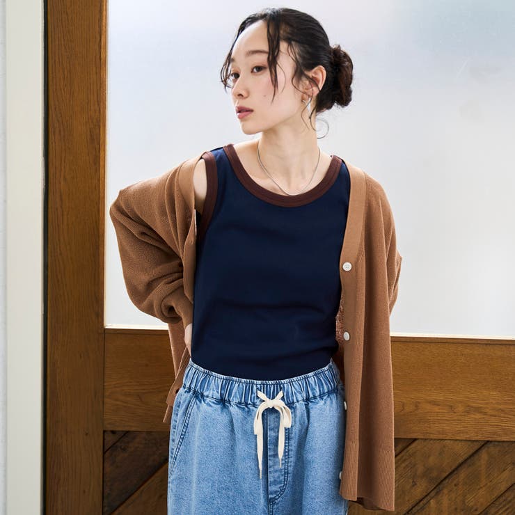 【再入荷 新色登場】ベーシックフライスタンクトップ（インフルエンサー紹介アイテム… | coen【women】 | 詳細画像20 