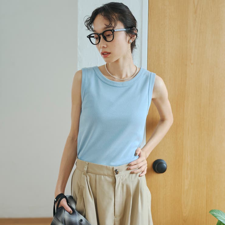 【再入荷 新色登場】ベーシックフライスタンクトップ（インフルエンサー紹介アイテム… | coen【women】 | 詳細画像23 