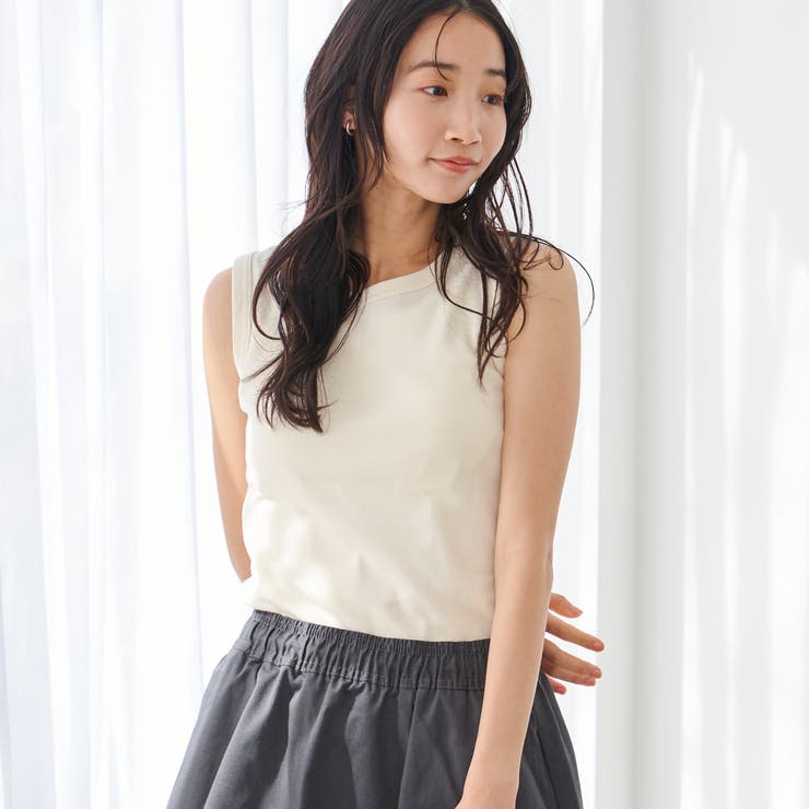 NATURAL | 【再入荷 新色登場】ベーシックフライスタンクトップ（インフルエンサー紹介アイテム… | coen【women】