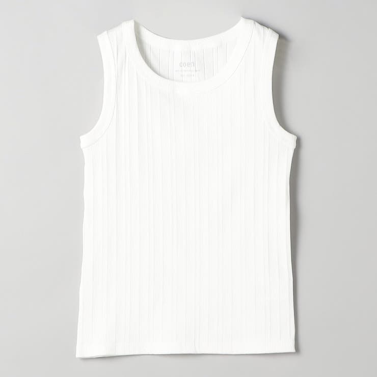 OFF WHITE | アソートリブタンクトップ | coen【women】