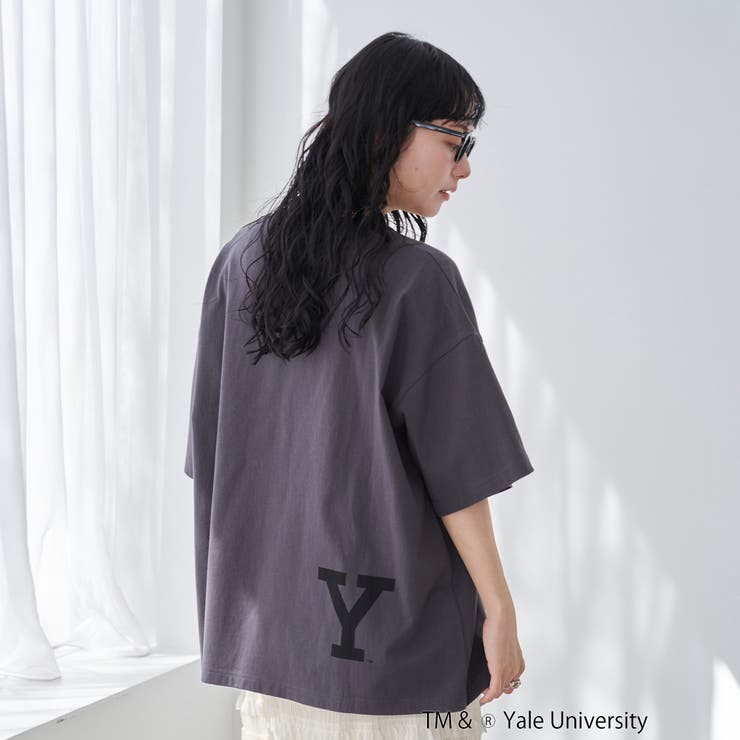 YALE別注 ゆるシルエットTシャツ | coen【women】 | 詳細画像10 