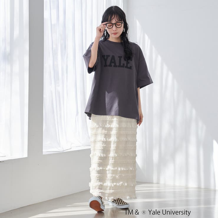 YALE別注 ゆるシルエットTシャツ | coen【women】 | 詳細画像12 