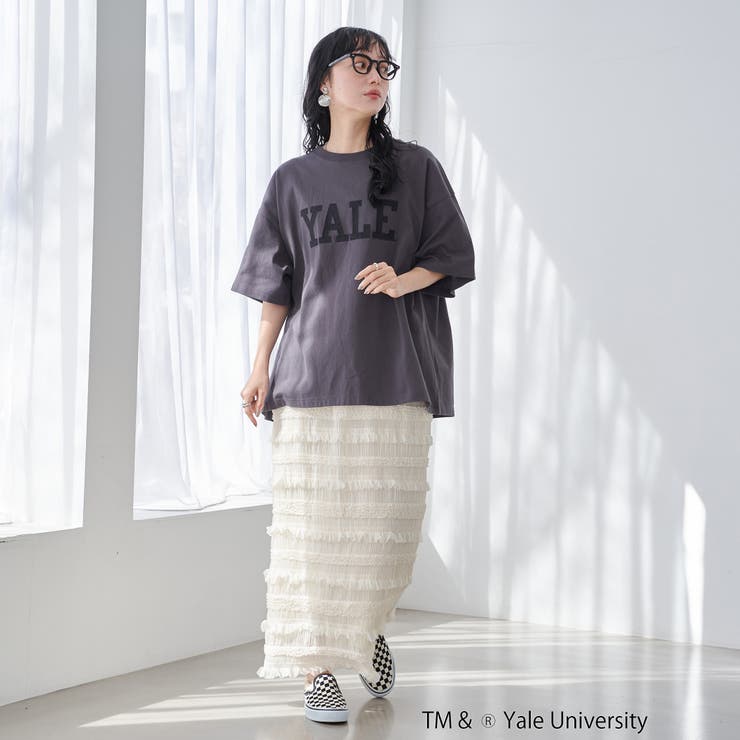 YALE別注 ゆるシルエットTシャツ | coen【women】 | 詳細画像13 