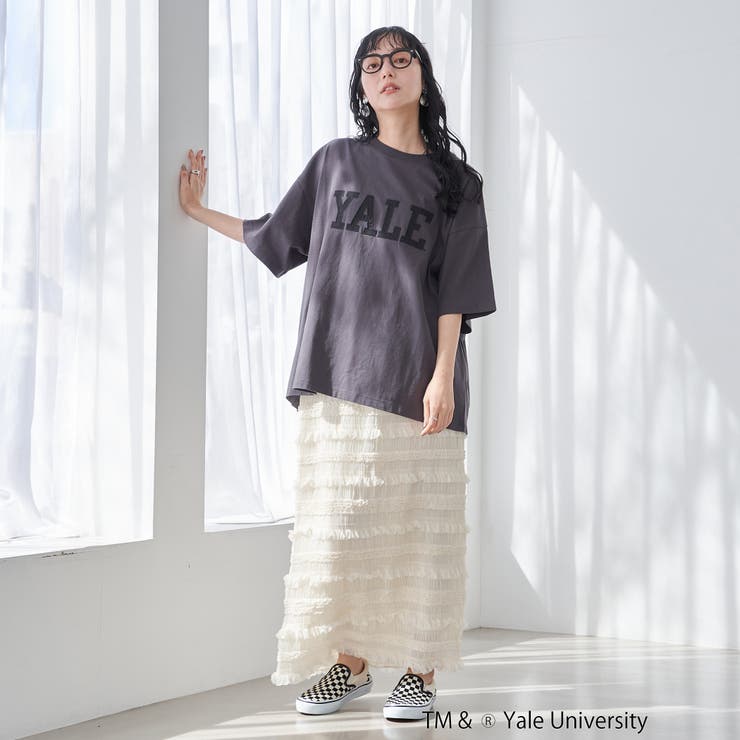 YALE別注 ゆるシルエットTシャツ | coen【women】 | 詳細画像14 