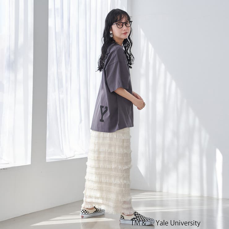 YALE別注 ゆるシルエットTシャツ | coen【women】 | 詳細画像15 