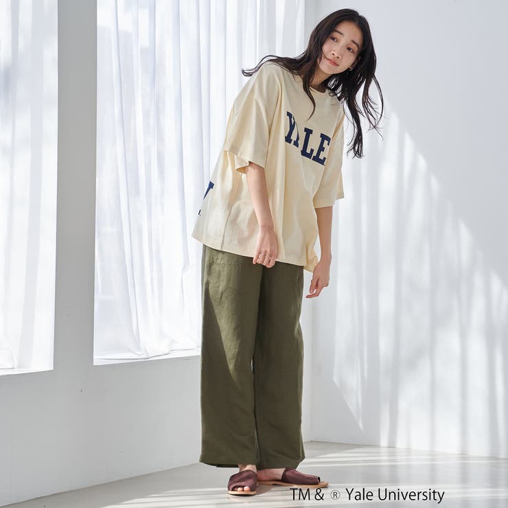YALE別注 ゆるシルエットTシャツ | coen【women】 | 詳細画像20 