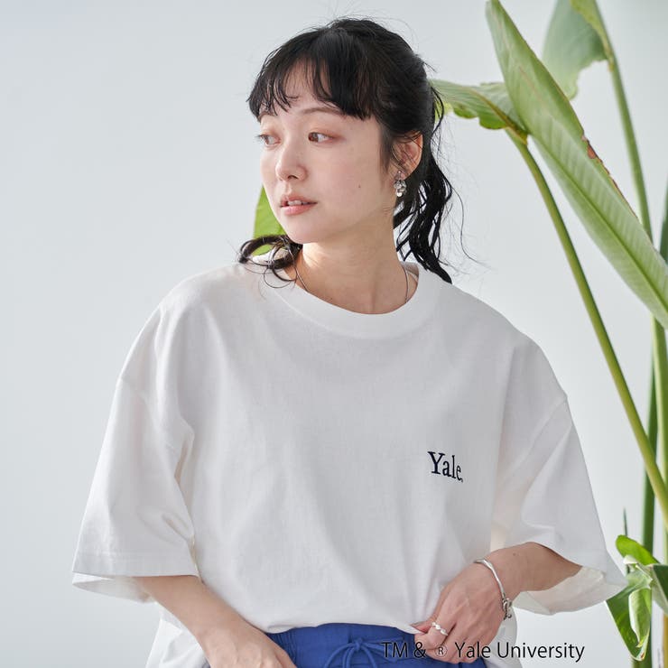 YALE別注 ゆるシルエットTシャツ | coen【women】 | 詳細画像3 