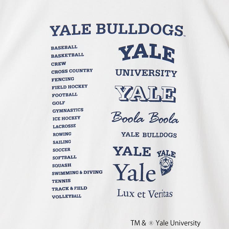 YALE別注 ゆるシルエットTシャツ | coen【women】 | 詳細画像38 