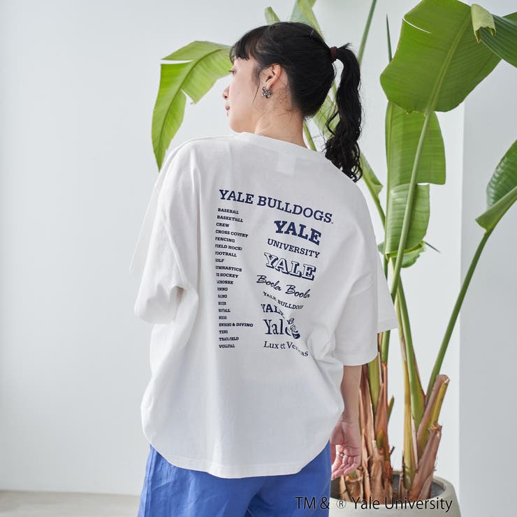 YALE別注 ゆるシルエットTシャツ | coen【women】 | 詳細画像4 