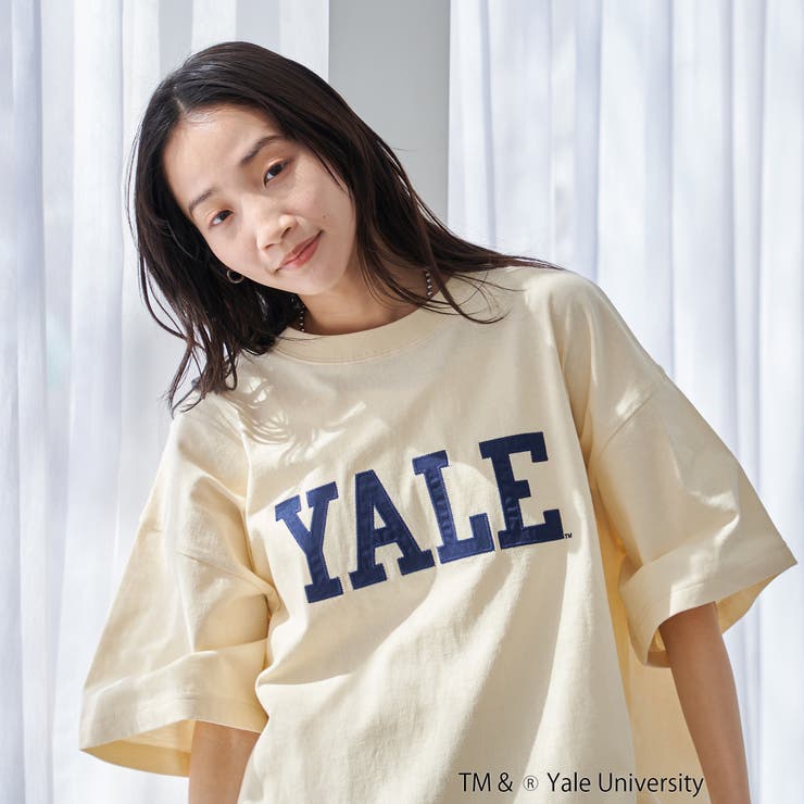 CREAM | YALE別注 ゆるシルエットTシャツ | coen【women】