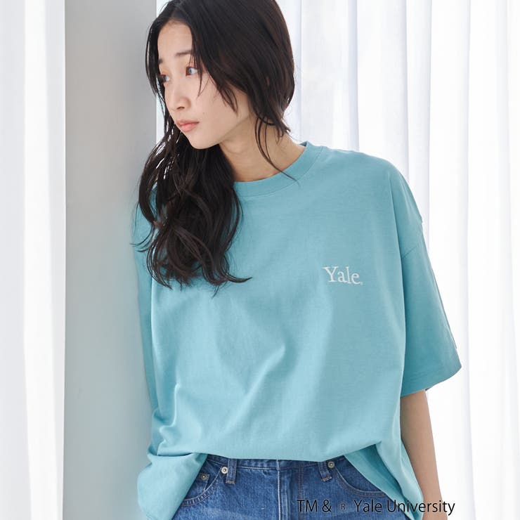 LT.BLUE | YALE別注 ゆるシルエットTシャツ | coen【women】
