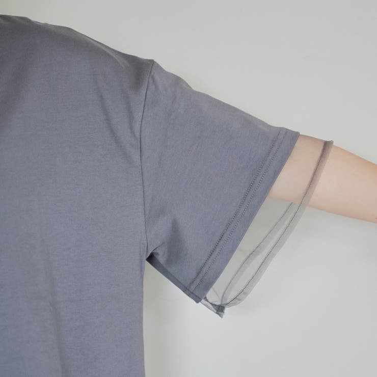 チュールレイヤーTシャツ | coen【women】 | 詳細画像12 