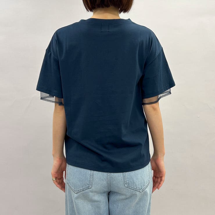 チュールレイヤーTシャツ | coen【women】 | 詳細画像30 