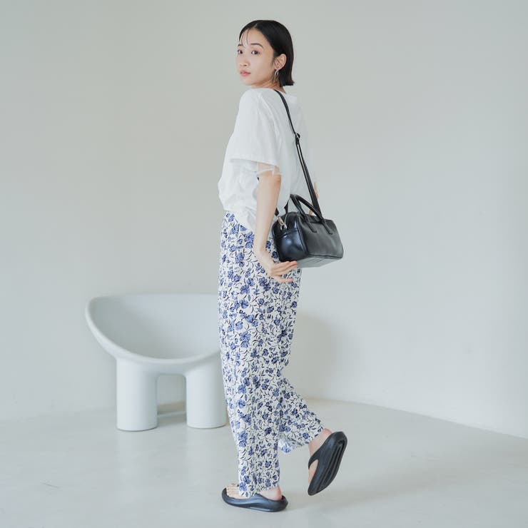 チュールレイヤーTシャツ | coen【women】 | 詳細画像7 