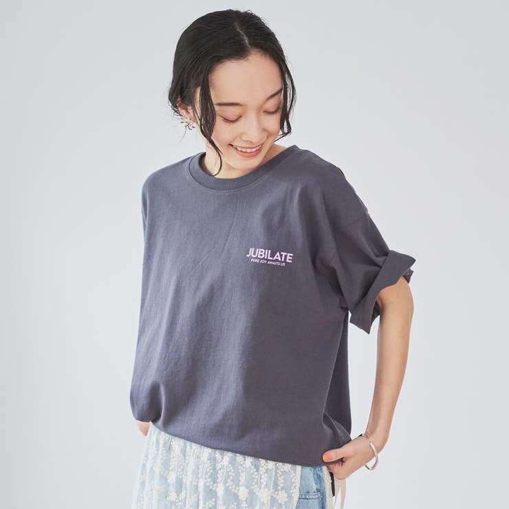 フラワーモチーフバックプリントTシャツ | coen【women】 | 詳細画像16 