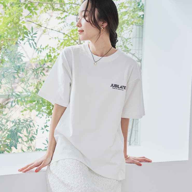 フラワーモチーフバックプリントTシャツ | coen【women】 | 詳細画像2 