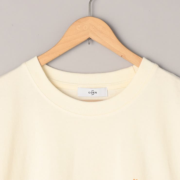 フラワーモチーフバックプリントTシャツ | coen【women】 | 詳細画像30 