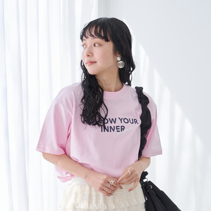 接触冷感ロゴアソートプリントTシャツ | coen【women】 | 詳細画像15 