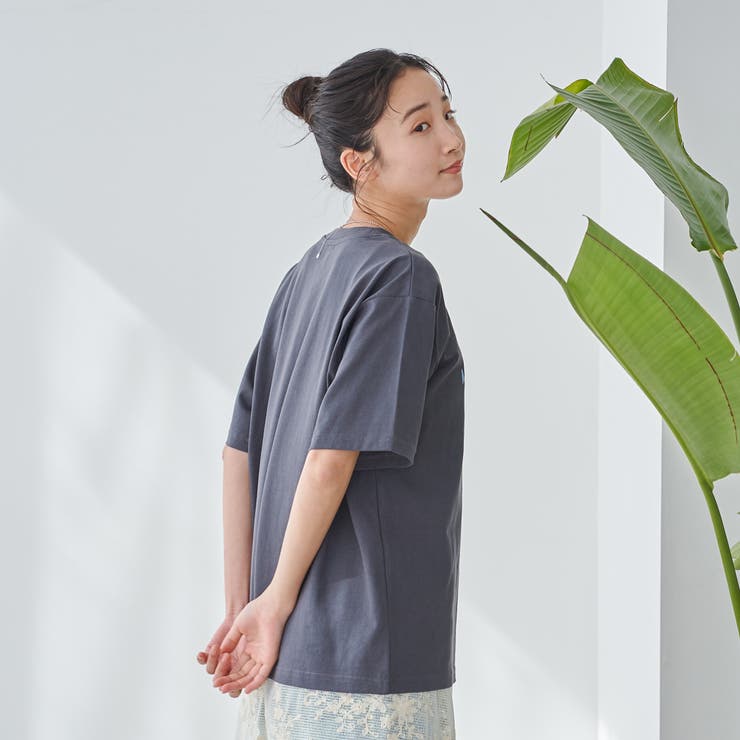 接触冷感ロゴアソートプリントTシャツ | coen【women】 | 詳細画像8 