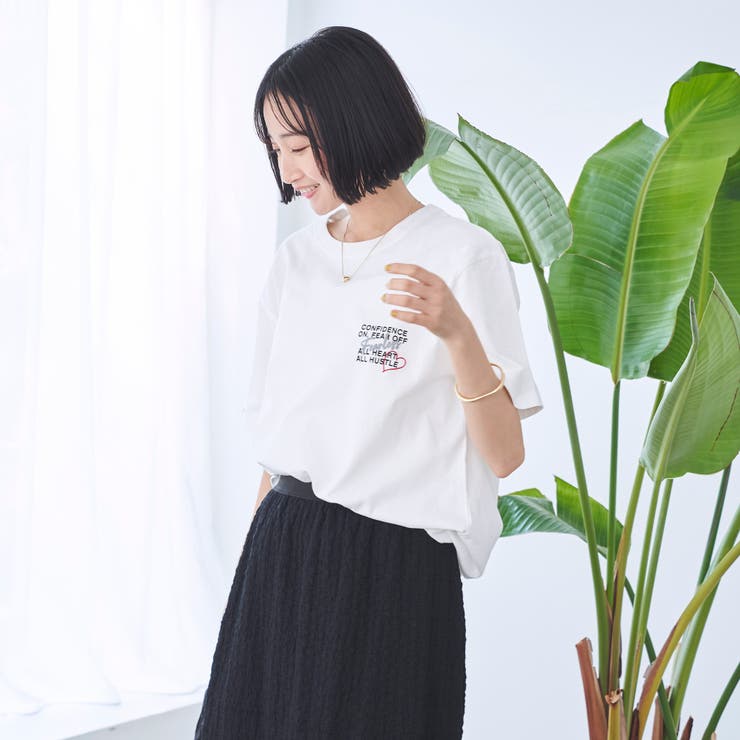 SunnySports（サニースポーツ）別注ハートモチーフプリントTシャツ | coen【women】 | 詳細画像3 