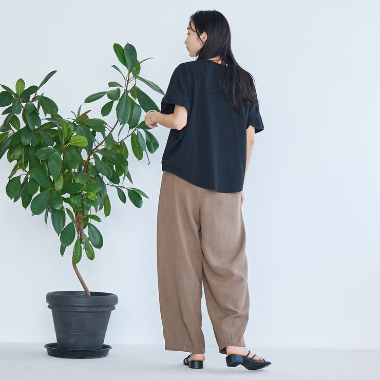 エマール検証済みWELLTECT USAコットン フリルスリーブプルオーバー | coen【women】 | 詳細画像13 