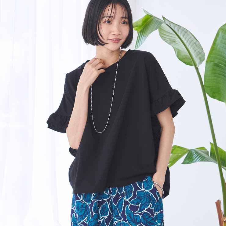 エマール検証済みWELLTECT USAコットン フリルスリーブプルオーバー | coen【women】 | 詳細画像15 