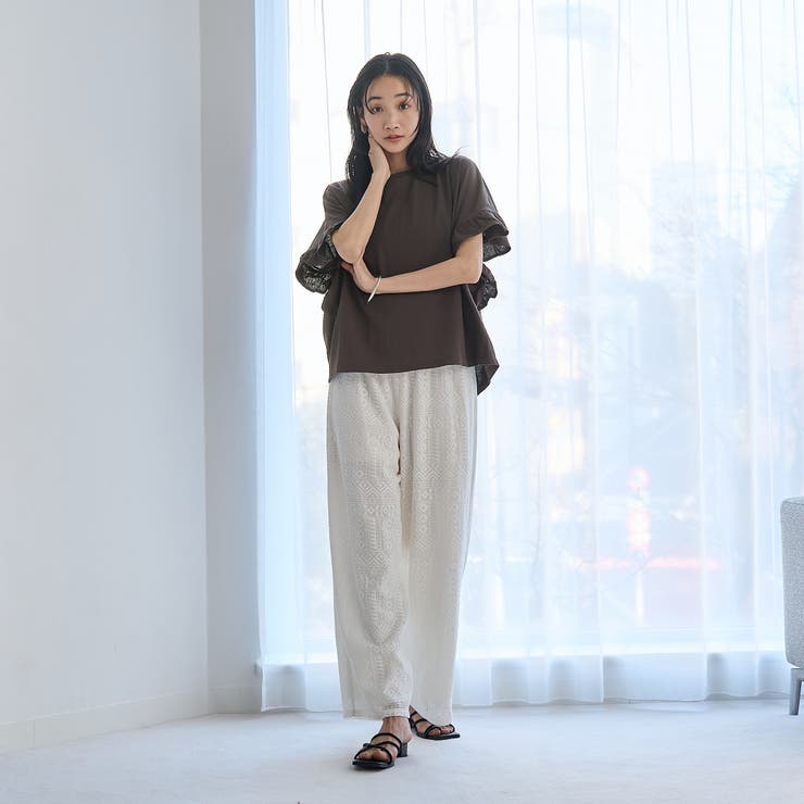 エマール検証済みWELLTECT USAコットン フリルスリーブプルオーバー | coen【women】 | 詳細画像20 