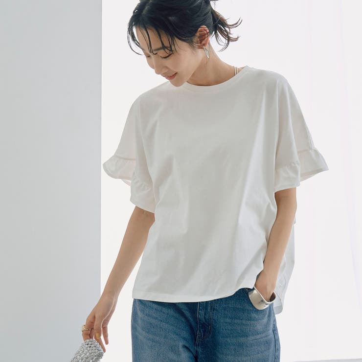 エマール検証済みWELLTECT USAコットン フリルスリーブプルオーバー | coen【women】 | 詳細画像46 