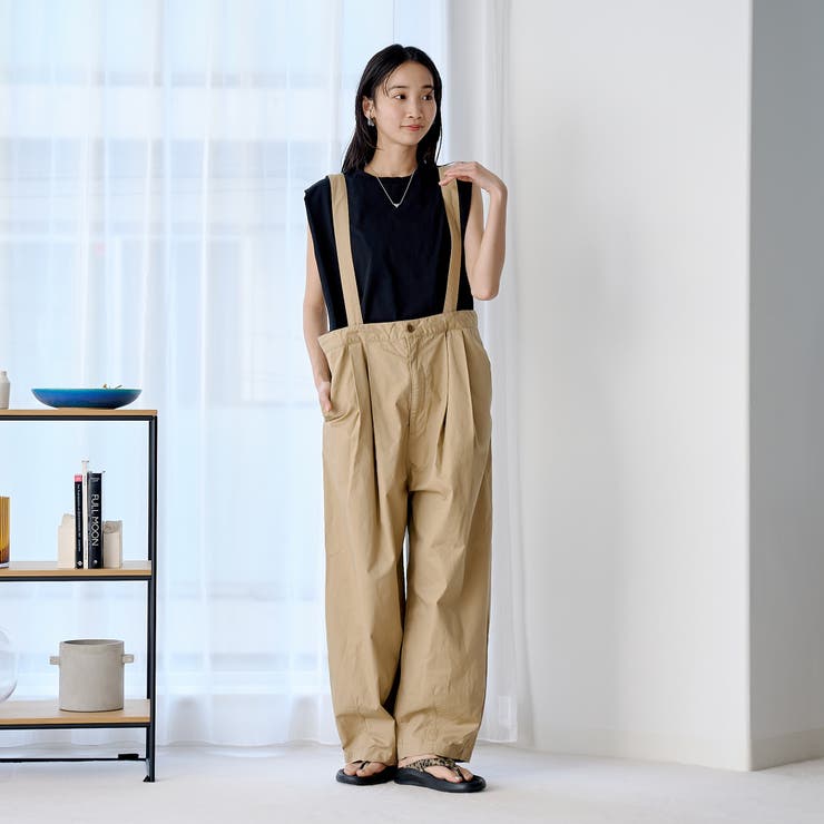 【WELLTECT】 USAコットンタックノースリーブTシャツ | coen【women】 | 詳細画像9 