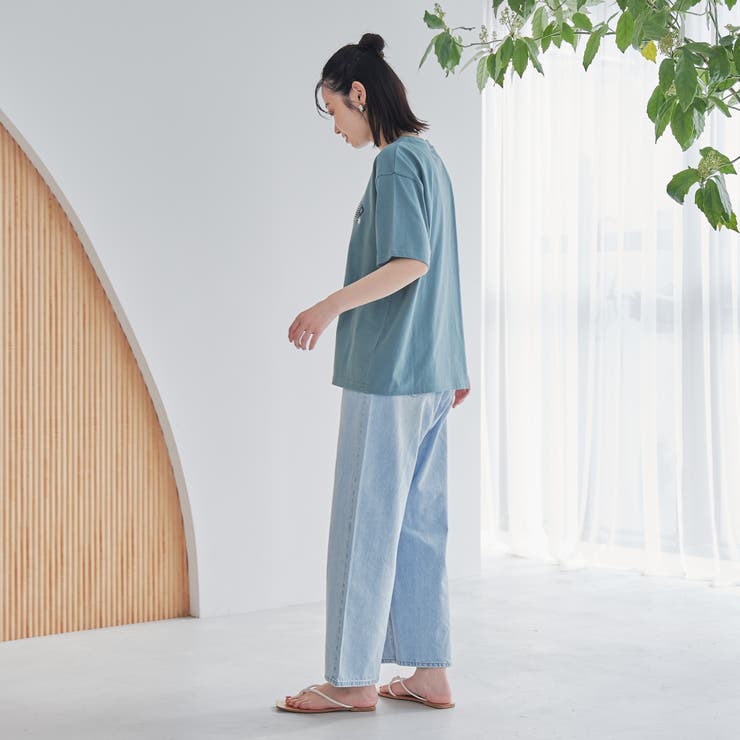 【接触冷感】カレッジロゴプリントTシャツ | coen【women】 | 詳細画像25 