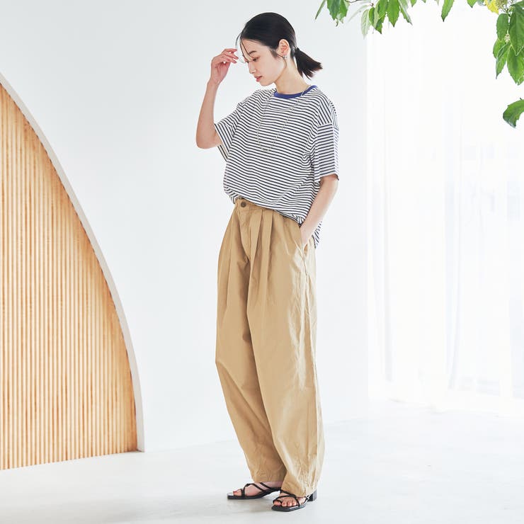 コットンレトロボーダー半袖シャツ | coen【women】 | 詳細画像22 