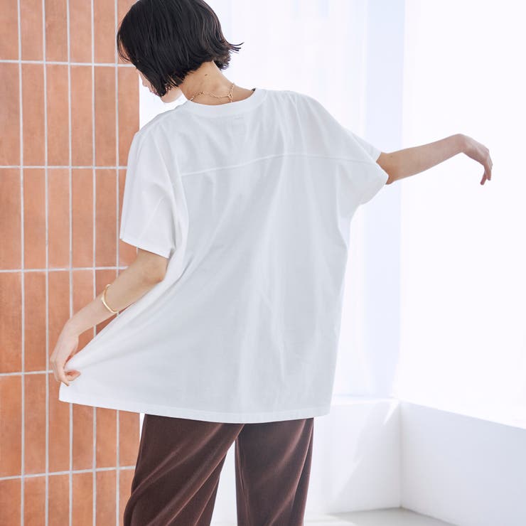 SunnySports（サニースポーツ）別注フットボールTシャツ | coen【women】 | 詳細画像4 