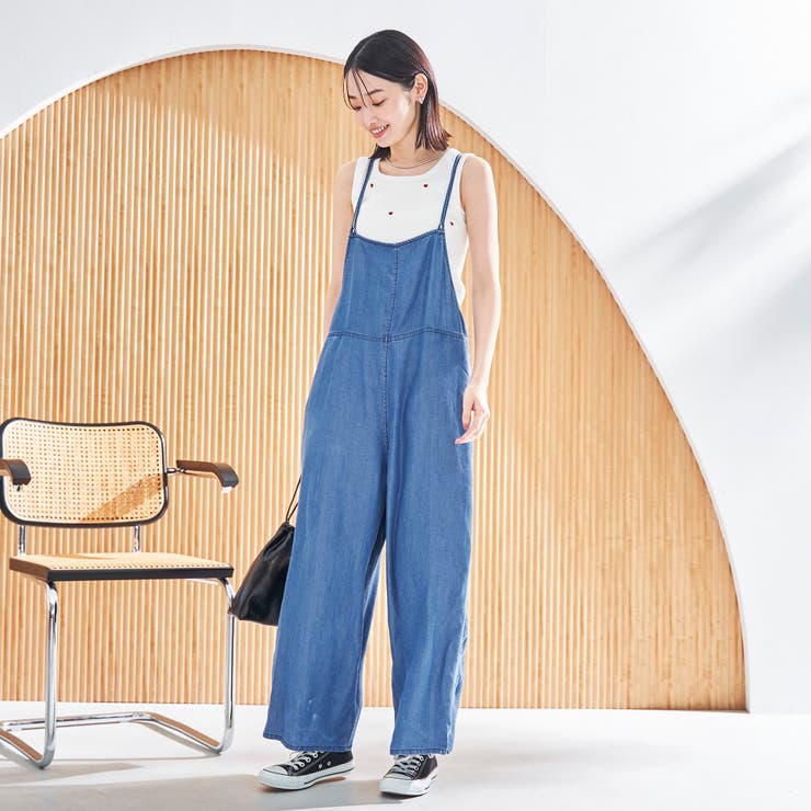 ハートモチーフリブ刺繍タンクトップ | coen【women】 | 詳細画像10 