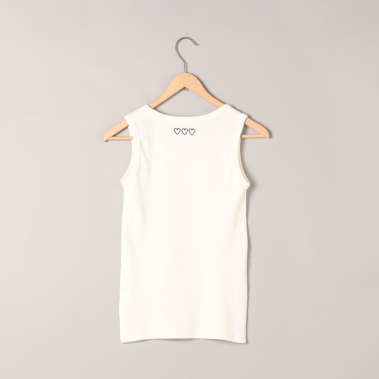 ハートモチーフリブ刺繍タンクトップ | coen【women】 | 詳細画像32 