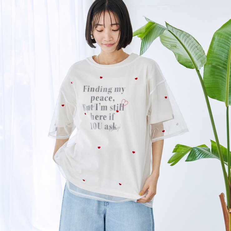 OFF WHITE | SunnySports（サニースポーツ）別注チュールTシャツ | coen【women】