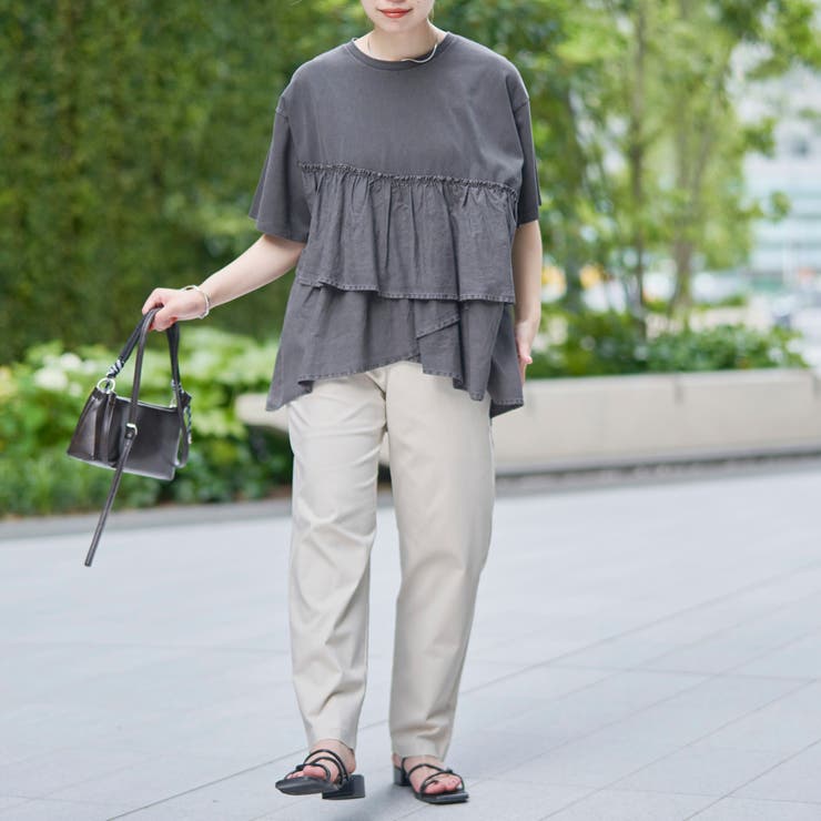 ピグメントフリルドッキングT | coen【women】 | 詳細画像10 