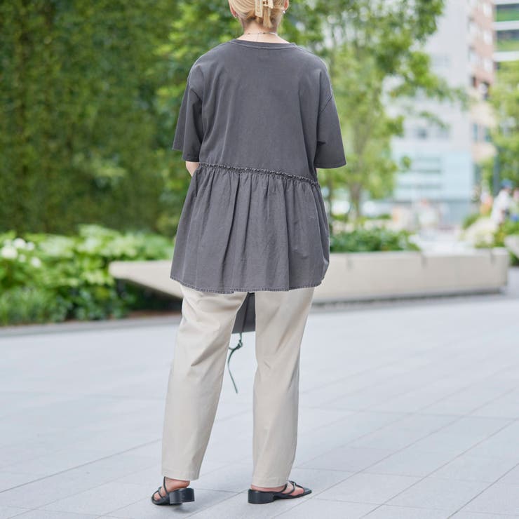ピグメントフリルドッキングT | coen【women】 | 詳細画像12 
