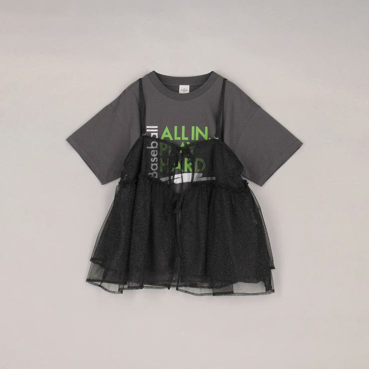 【セットアイテム】ラメチュールキャミセットロゴTシャツ | coen【women】 | 詳細画像47 