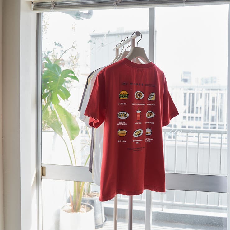 【Joanieコラボ】 台湾屋台プリントTシャツ | coen【women】 | 詳細画像1 
