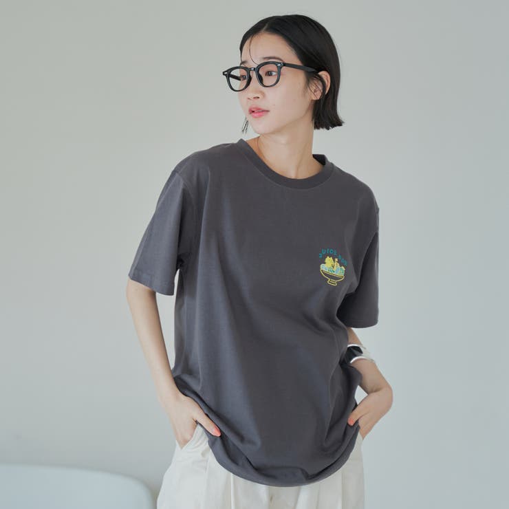 【Joanieコラボ】 台湾屋台プリントTシャツ | coen【women】 | 詳細画像13 