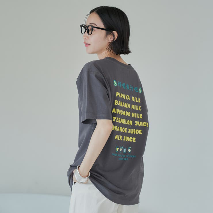 【Joanieコラボ】 台湾屋台プリントTシャツ | coen【women】 | 詳細画像14 