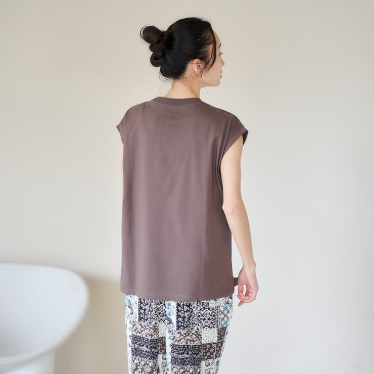 【UVカット・接触冷感】WELLTECT USA ノースリーブTシャツ | coen【women】 | 詳細画像16 