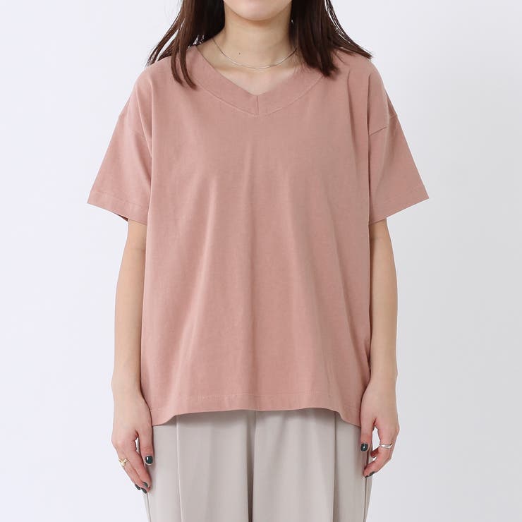 Web限定カラー Uvカット機能付きusaコットンvネック Tシャツ 品番 Coew0001466 Coen Women コーエン のレディースファッション通販 Shoplist ショップリスト