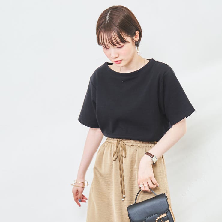 リップルコンパクトTシャツ [品番：COEW0003121]｜coen【women】（コーエン）のレディースファッション通販｜SHOPLIST（ショップリスト）