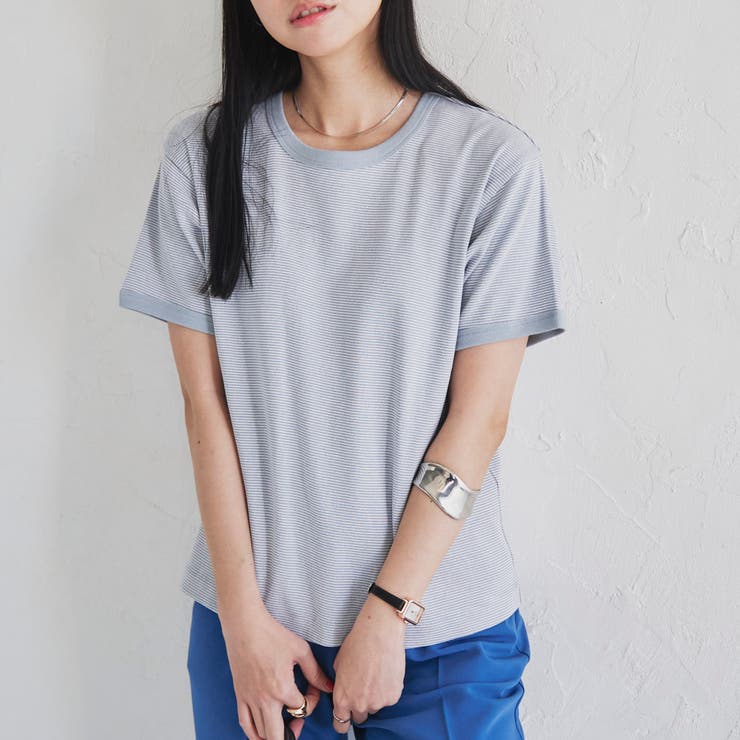 フライスマイクロボーダーtシャツ 品番 Coew Coen Women コーエン のレディースファッション通販 Shoplist ショップリスト