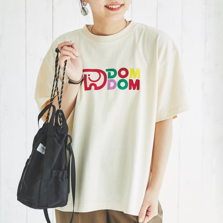 DOMDOM（ドムドム）×coenコラボプリントTシャツ[品番：COEW0003212]｜coen【women】（コーエン）のレディースファッション通販｜SHOPLIST（ショップリスト）